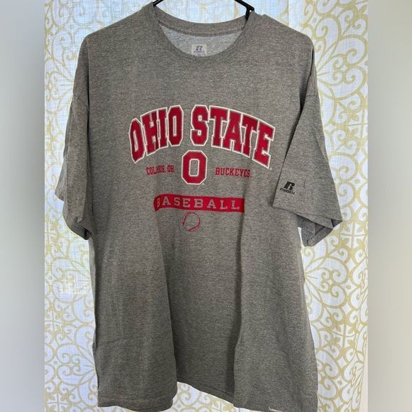 Ohio State Russell Baseball Men’s T Shirt XXL - Picture 5 of 5
